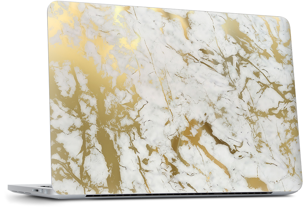 Gold Marble MacBook Skin