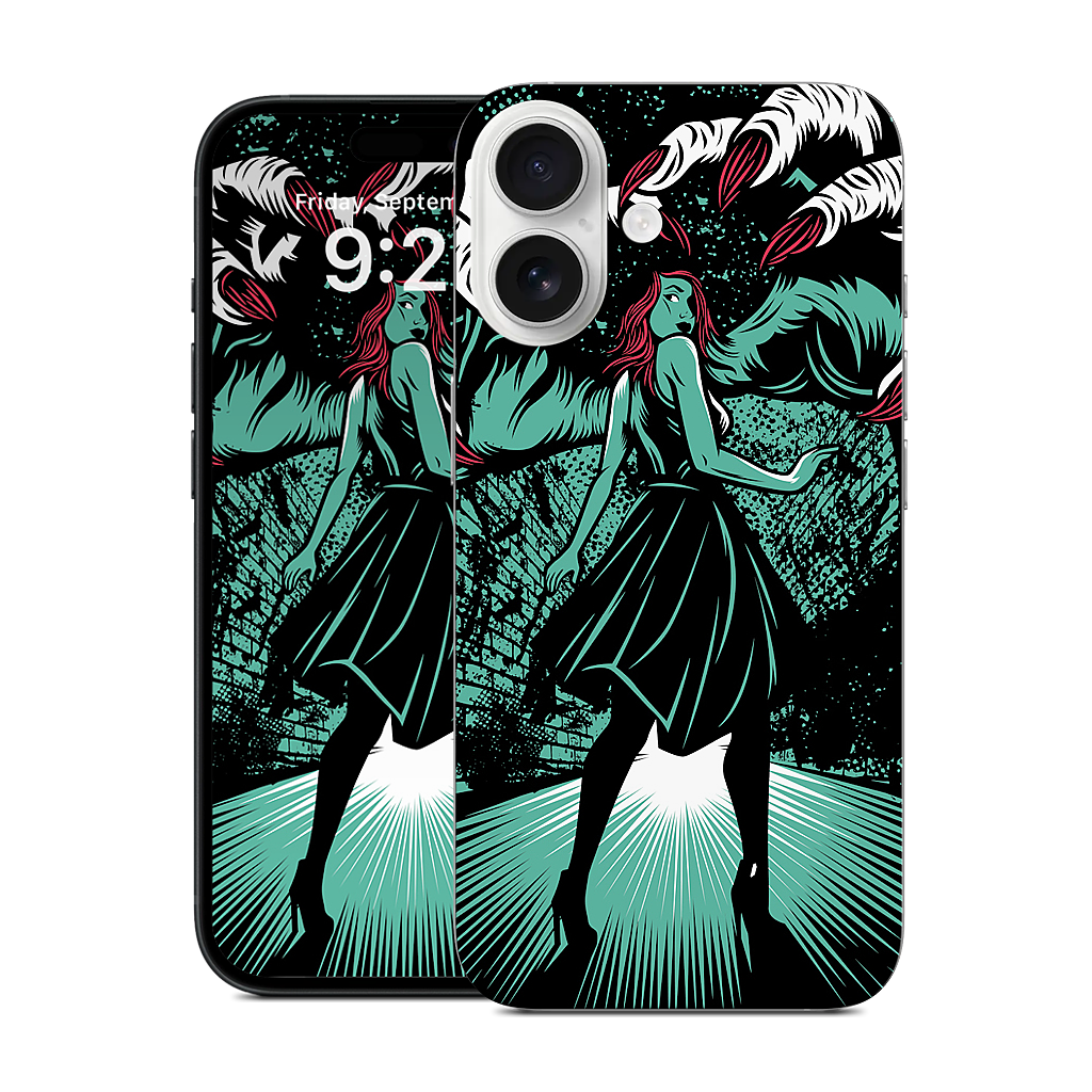Molly vs The Zombie iPhone Skin