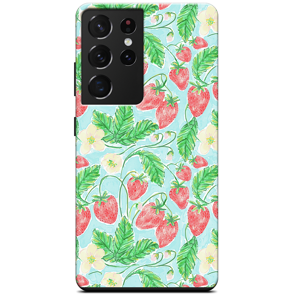 Wild Strawberries Samsung Case