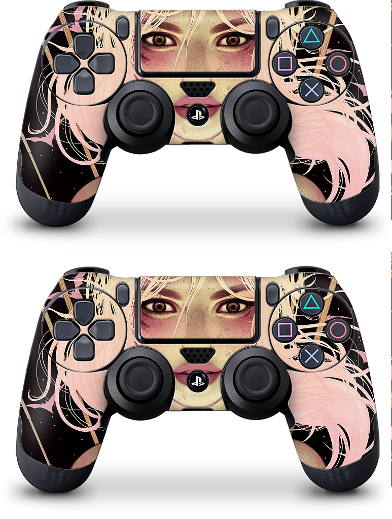 Memento Black PlayStation Skin