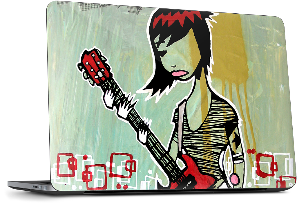 Guitar Hero Dell Laptop Skin