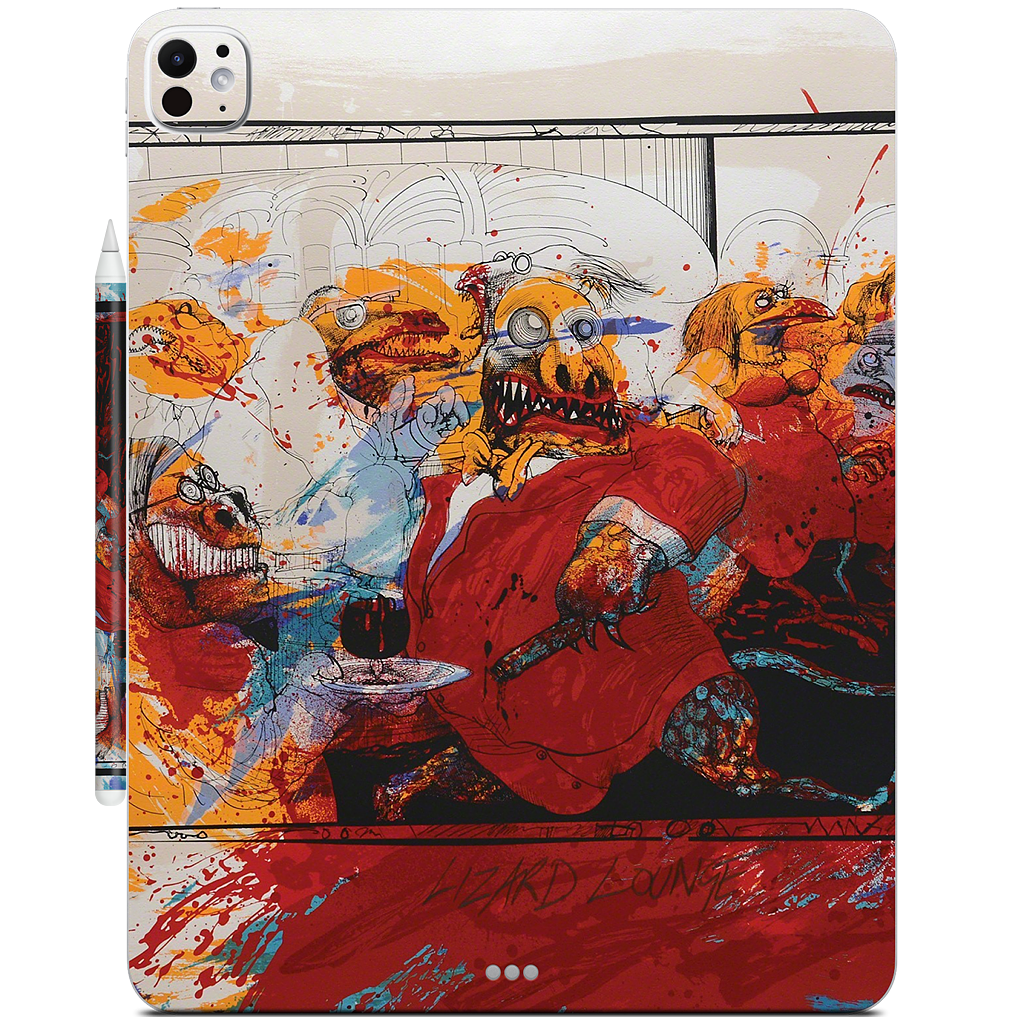 Lizard Lounge iPad Skin