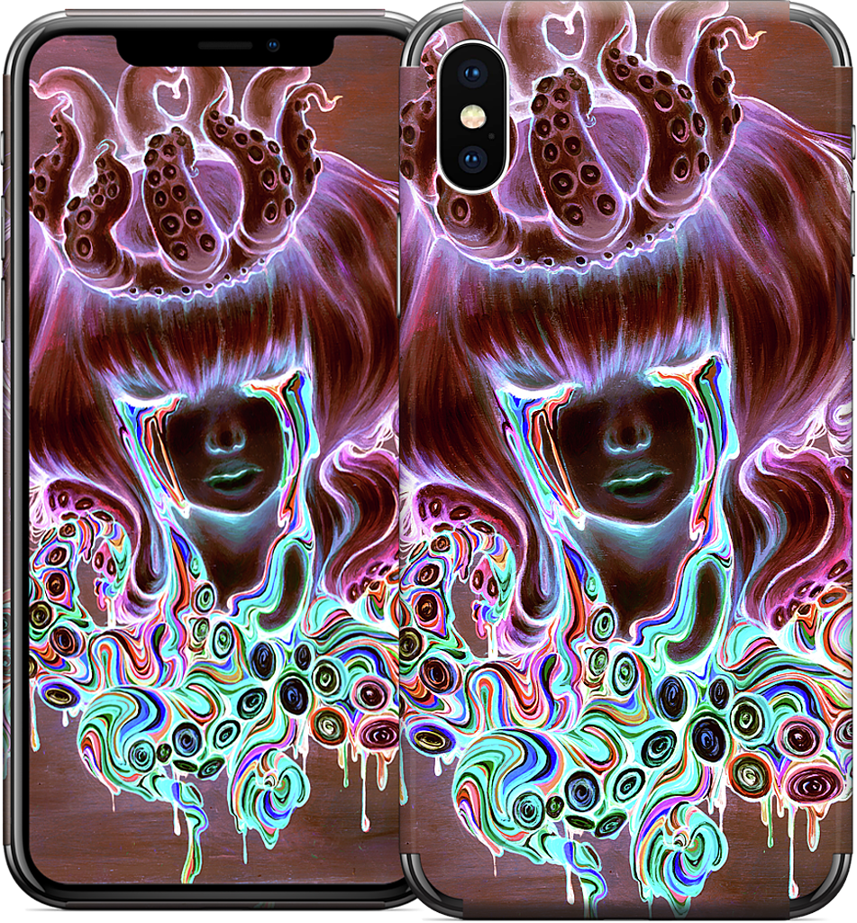 The Dream Melt Inverse iPhone Skin