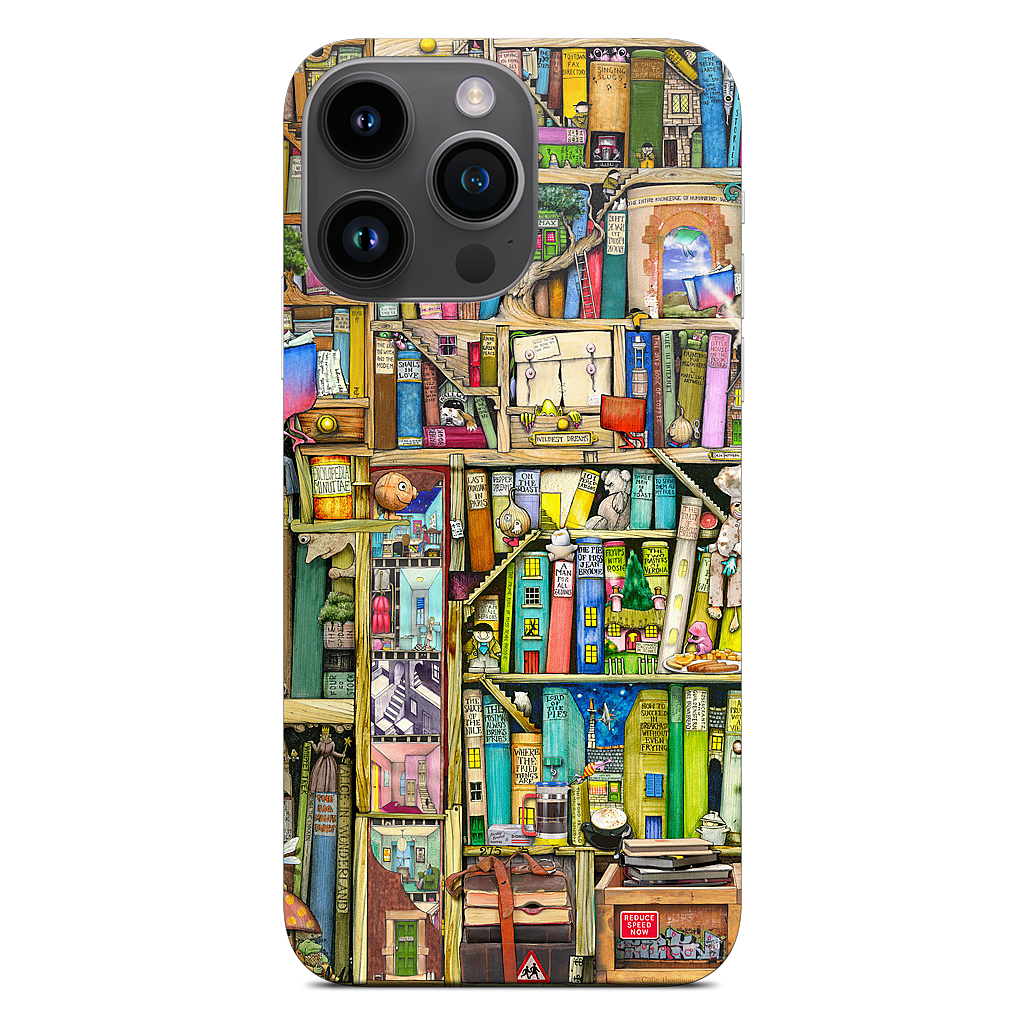 Bookshelf 2c iPhone Skin