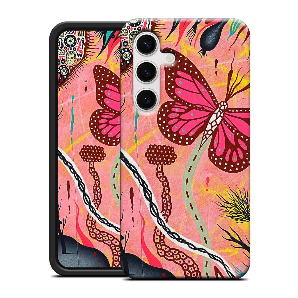 The Pink Opaque Samsung Case