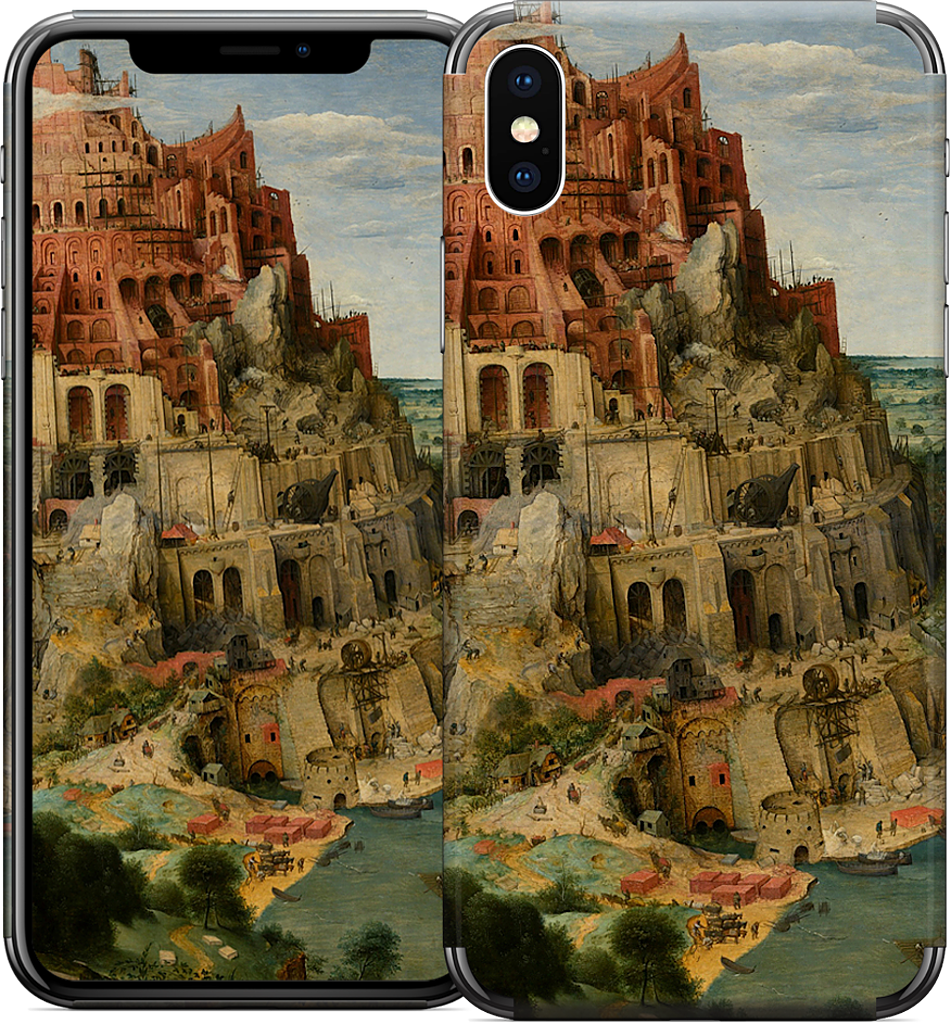 The Tower of Babel iPhone Skin