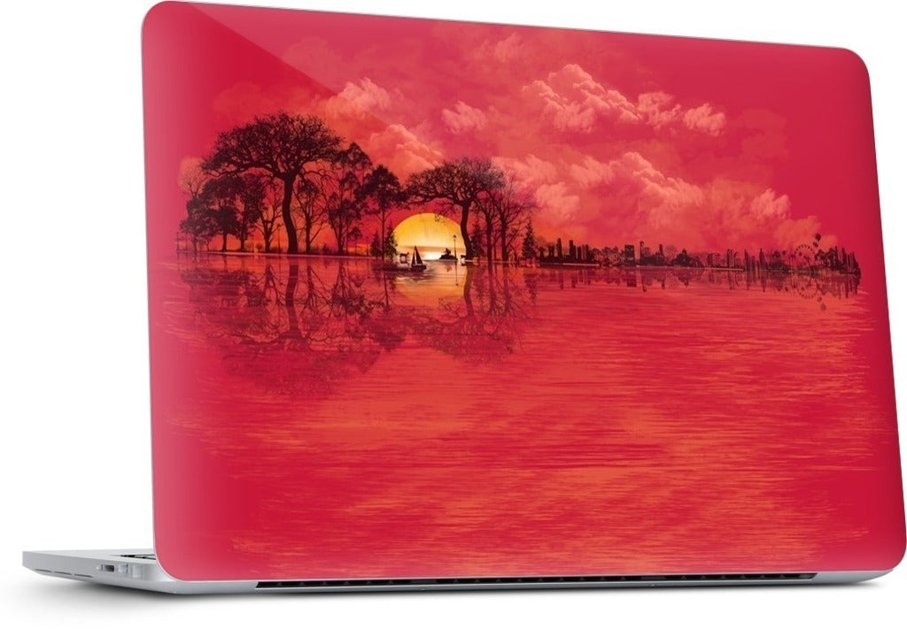 Musical Sunset MacBook Skin
