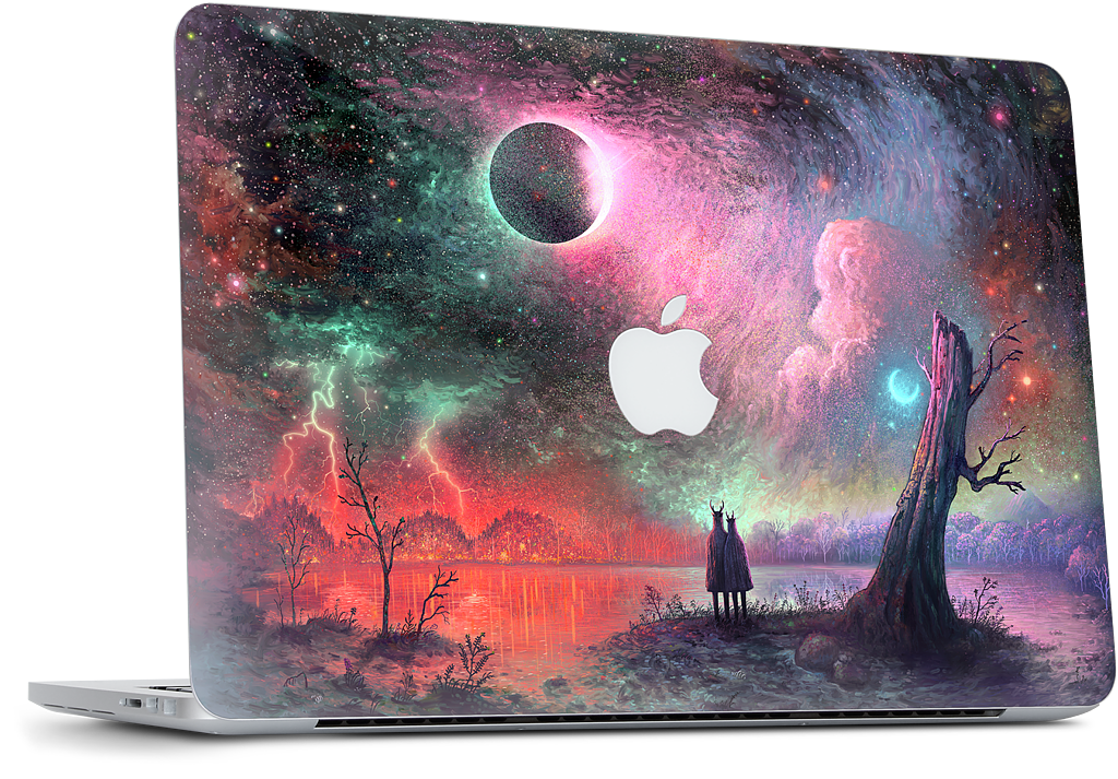 Together Through the Shifting Tides MacBook Skin