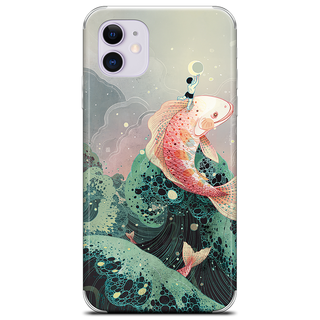 Mooncatcher iPhone Skin