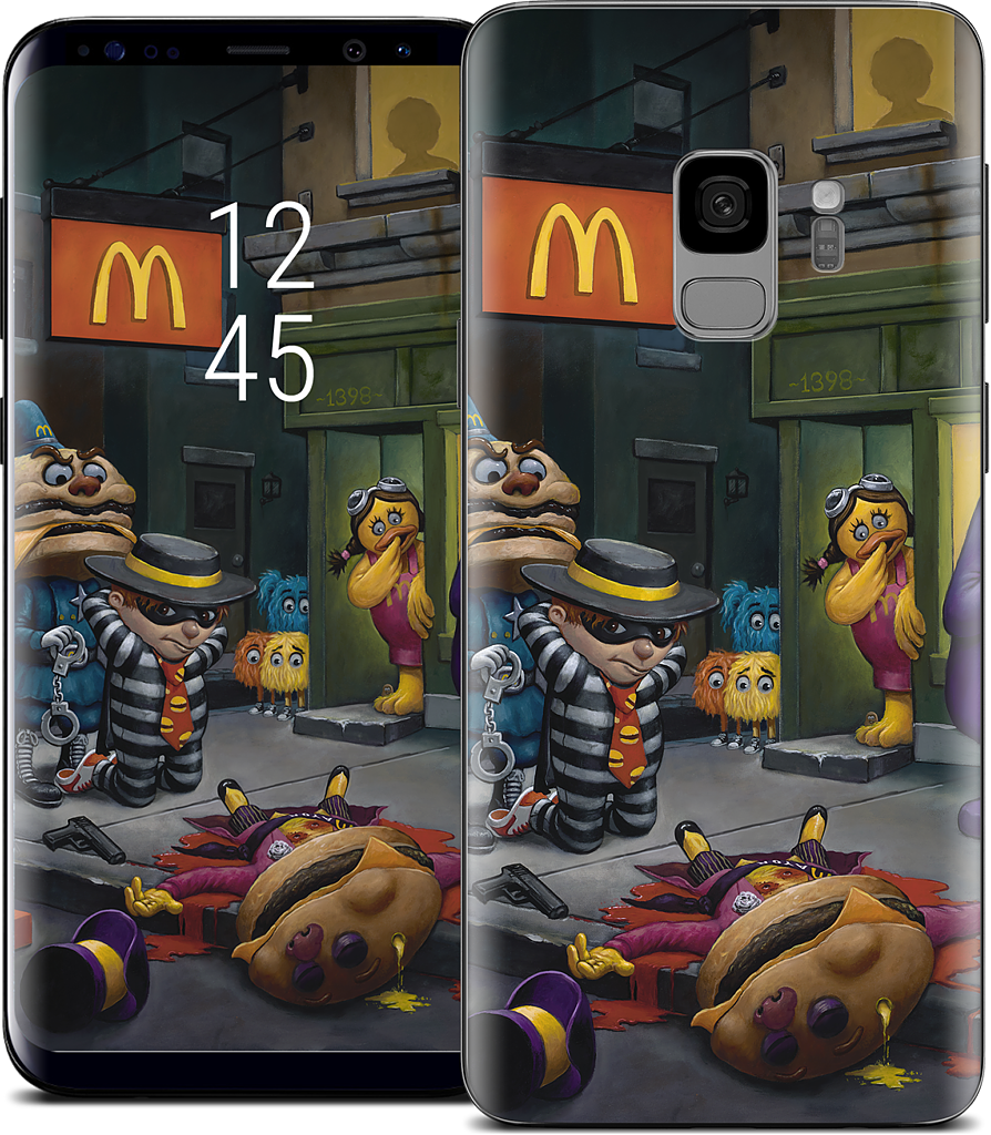McCheese Gets Greased Samsung Skin