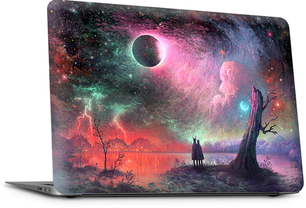 Together Through the Shifting Tides MacBook Skin