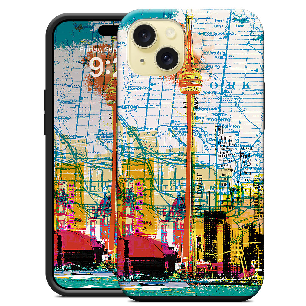 Toronto Skyline iPhone Case