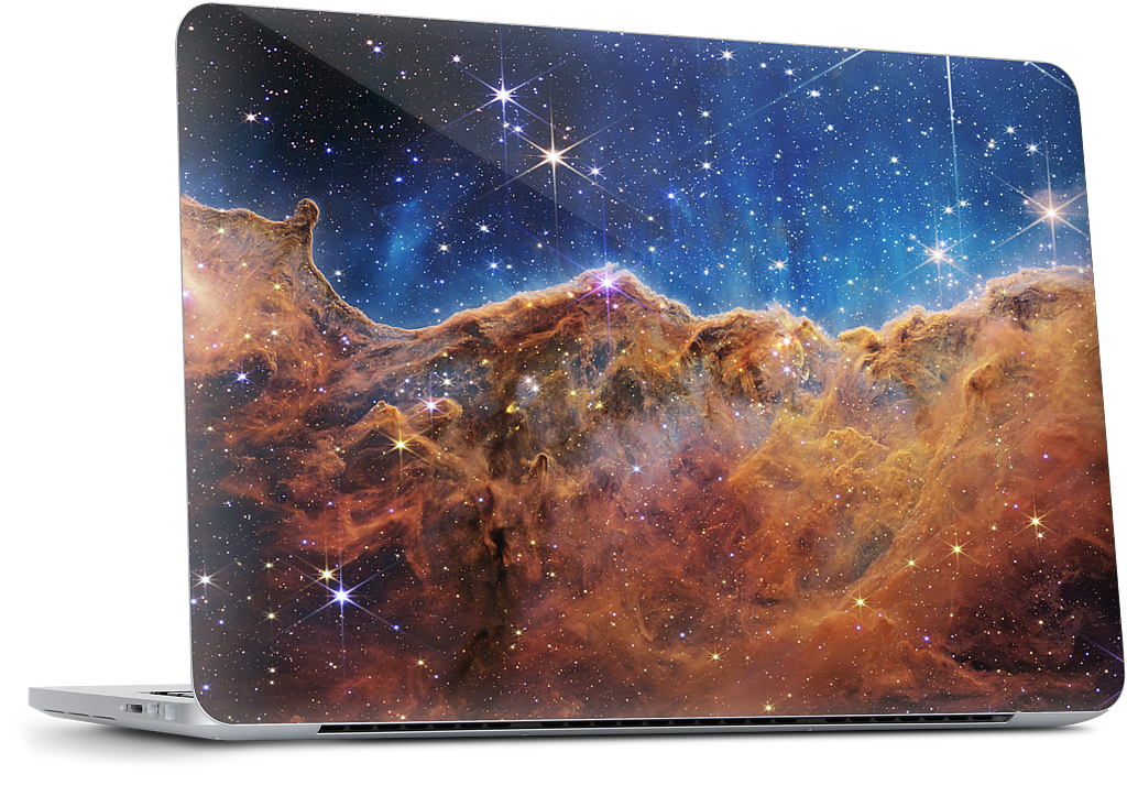 Cosmic Cliffs of Carina MacBook Skin