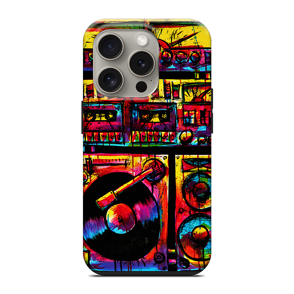 Stereo Stack 1 iPhone Case