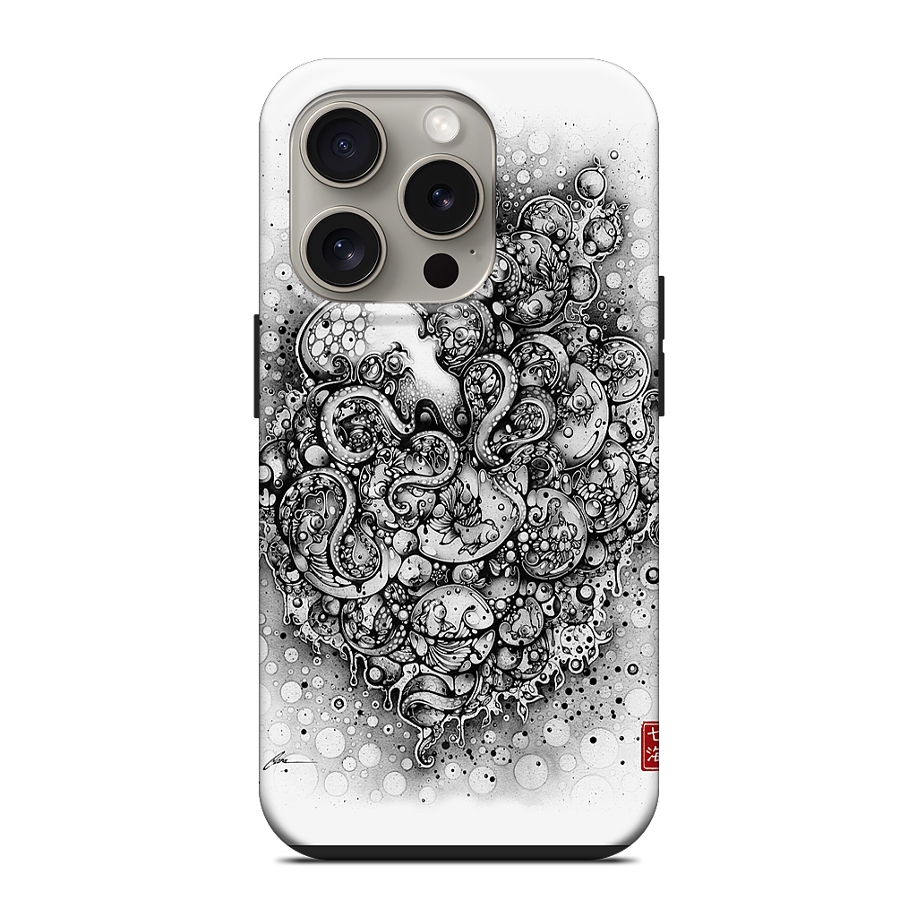 A Curious Embrace iPhone Case