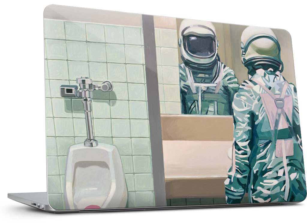 Men's Room MacBook Skin