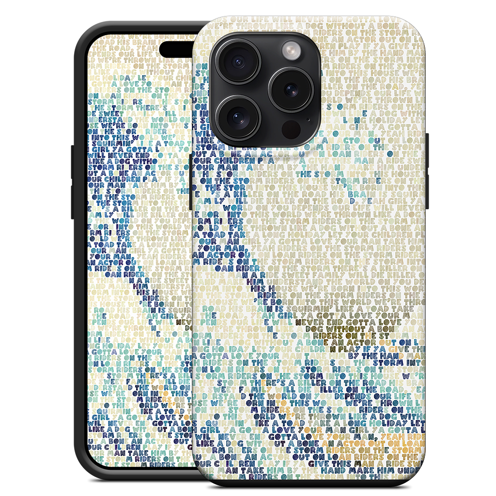 Riders On The Great Wave iPhone Case