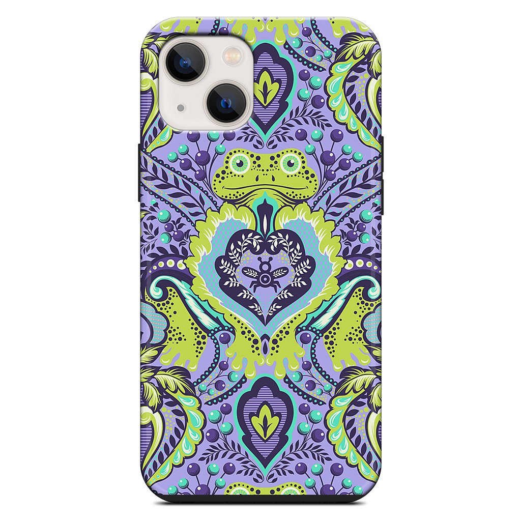 Frog Prince Orchid iPhone Case