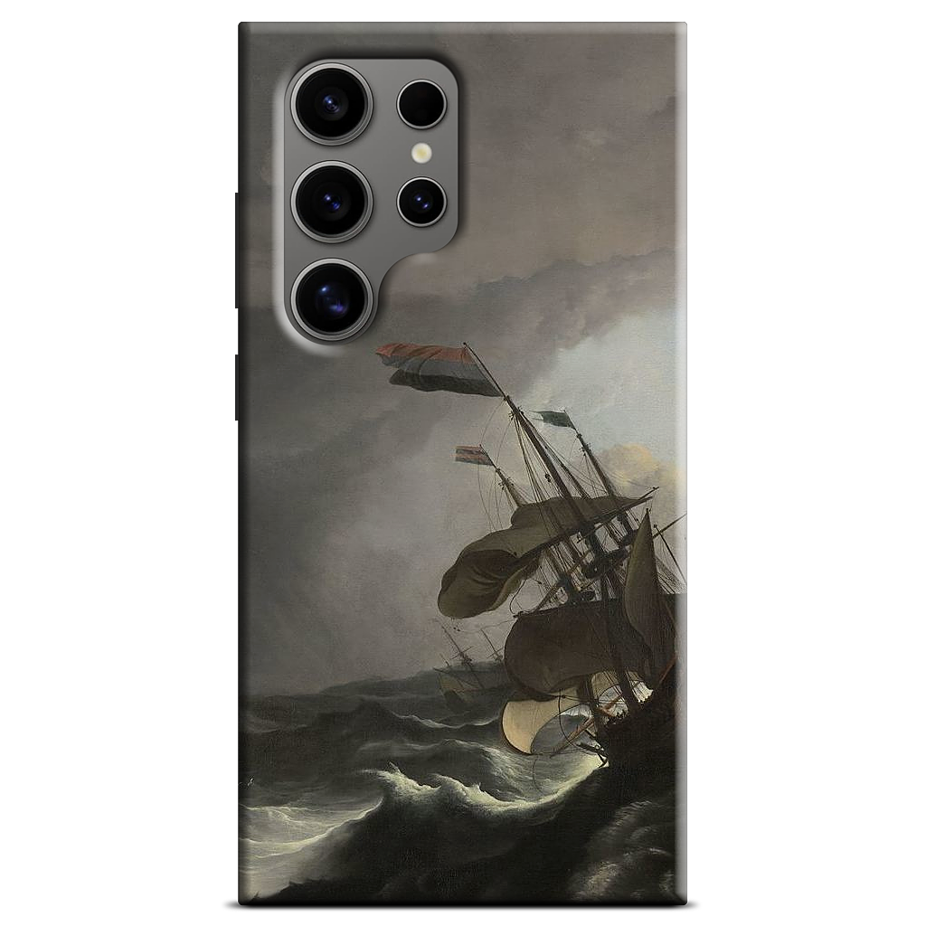 Warships During a Storm Samsung Case