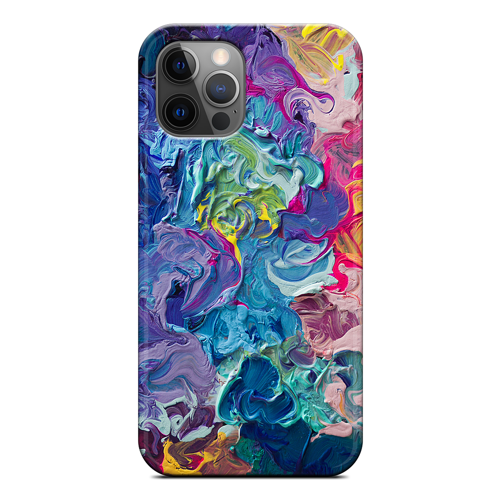 Rainbow Flow Abstract iPhone Case