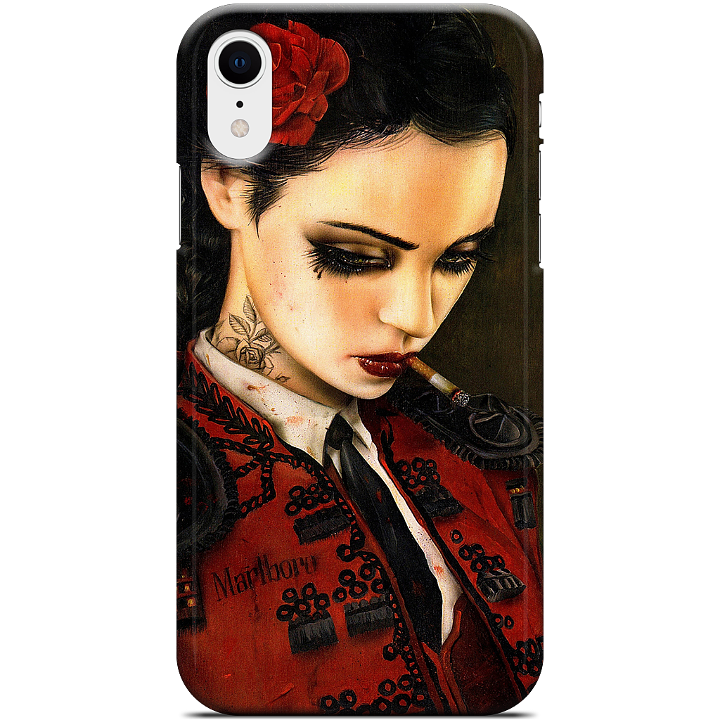 Bull Fight Her iPhone Case