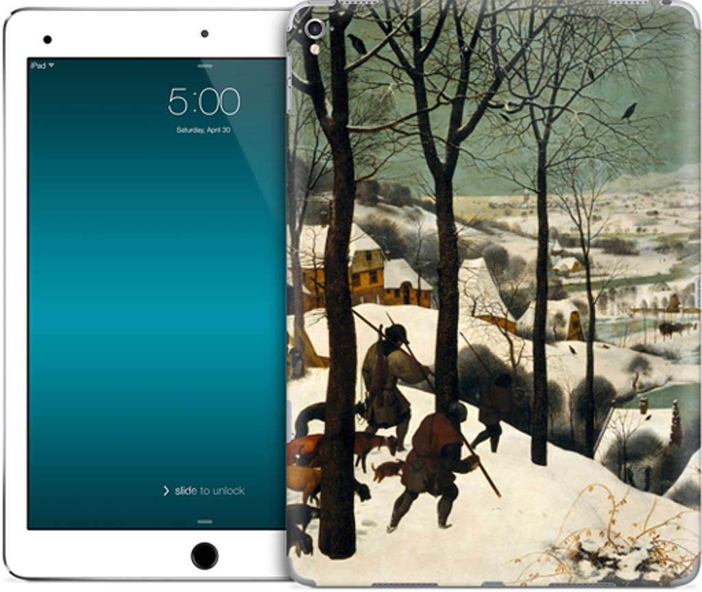 Hunters in the Snow iPad Skin