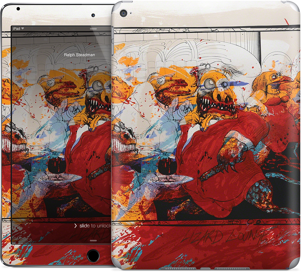 Lizard Lounge iPad Skin