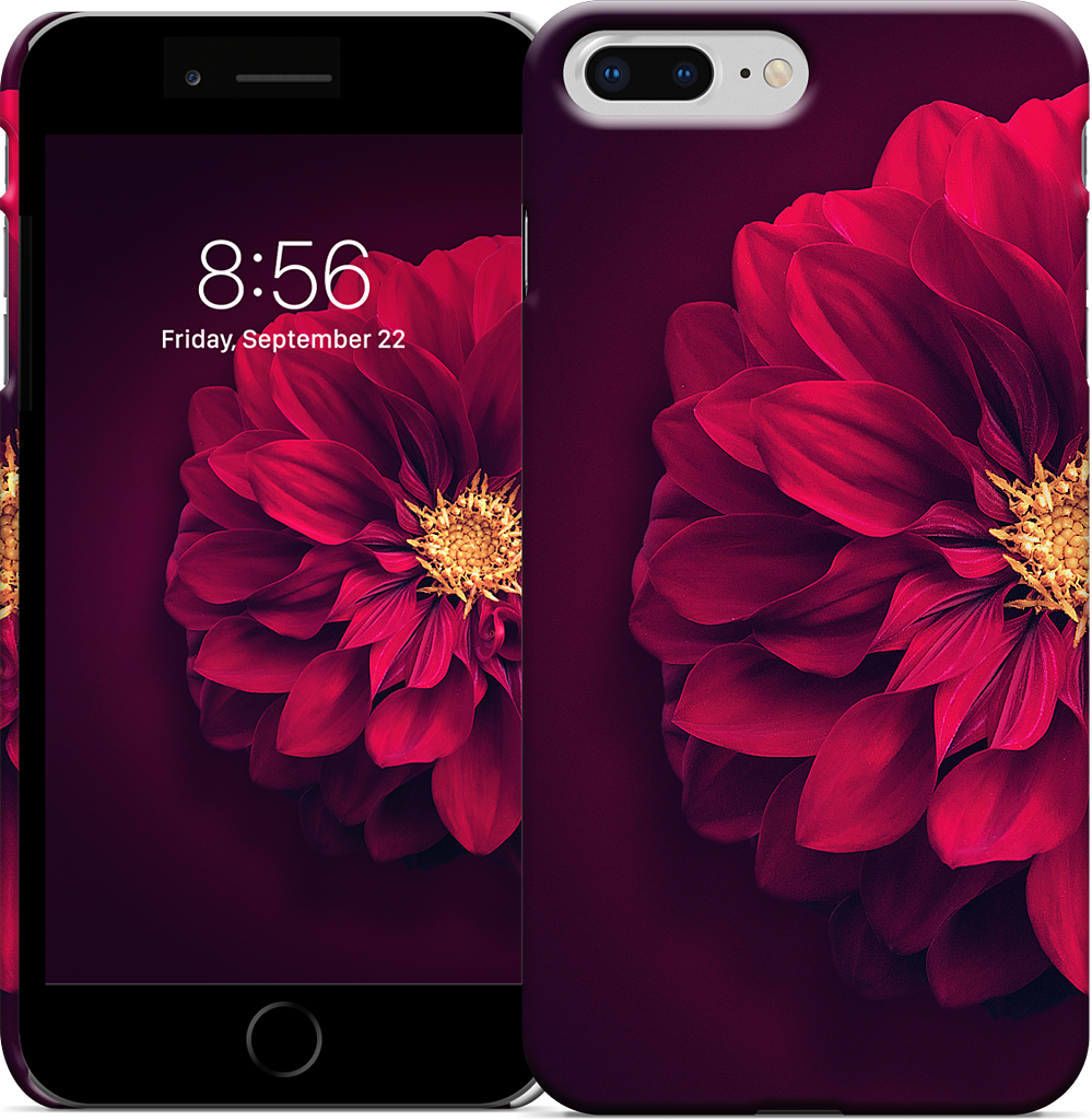 Red Bloom iPhone Case