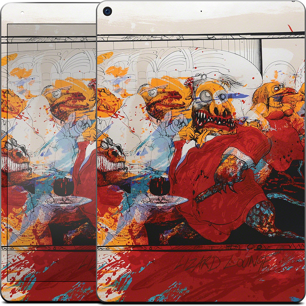 Lizard Lounge iPad Skin