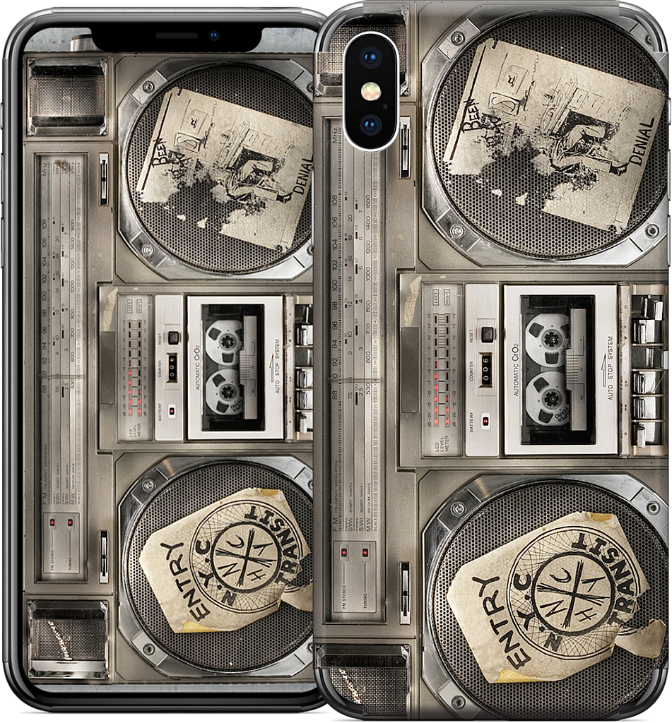 Boombox II iPhone Skin