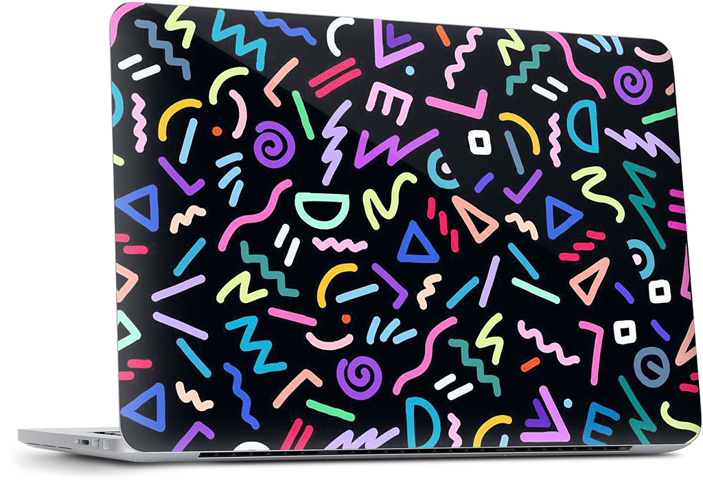 Neon MacBook Skin
