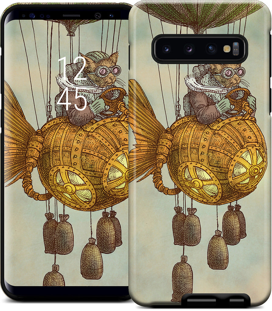 Around The World In A GoldfishFlyer Samsung Case