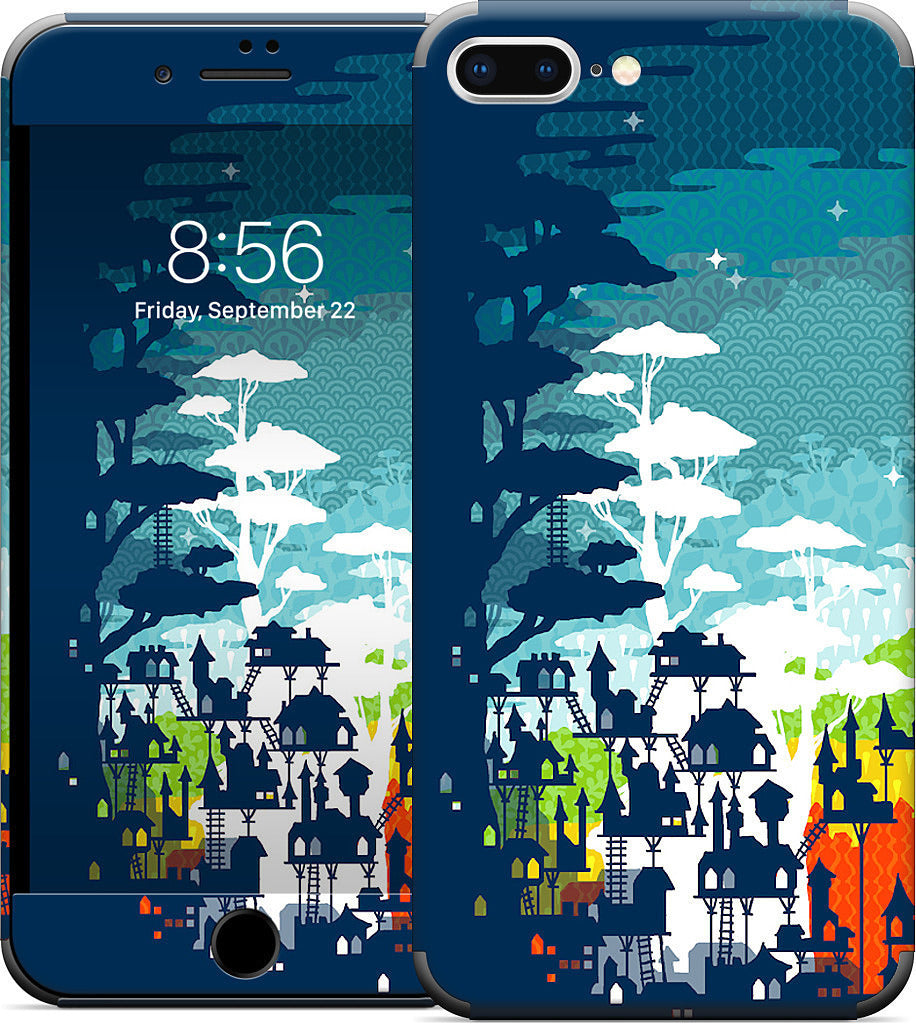 Rainforest City iPhone Skin