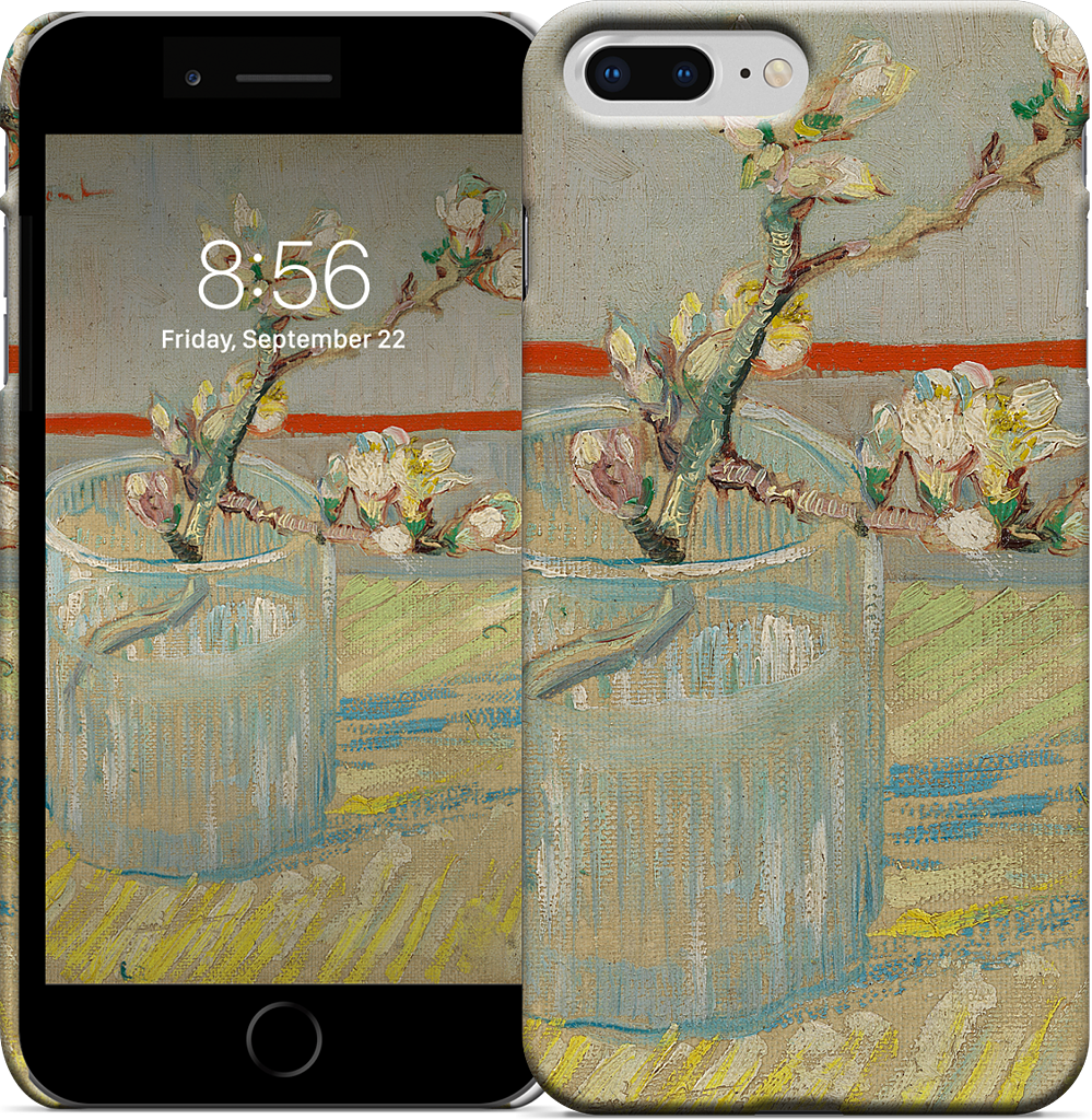 Spring of Flowering Almond in a Glass iPhone Case
