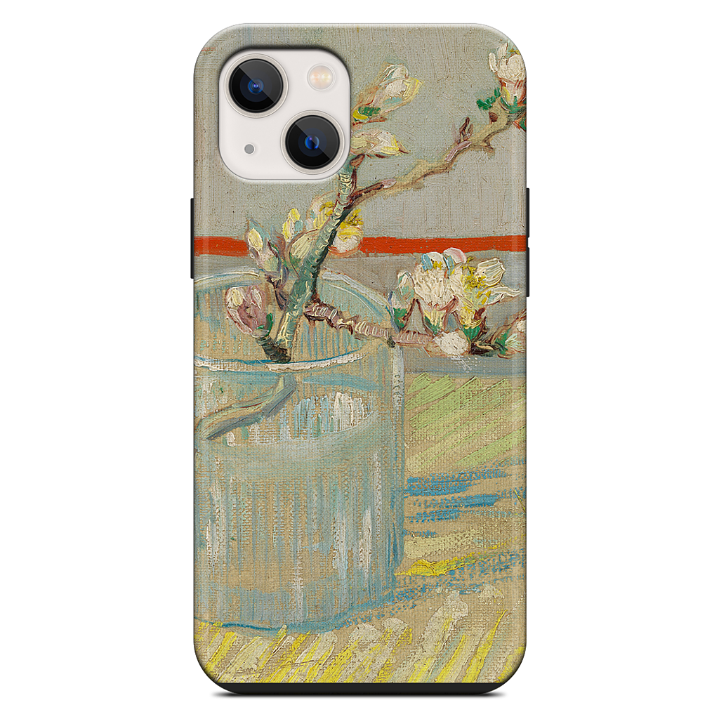 Spring of Flowering Almond in a Glass iPhone Case