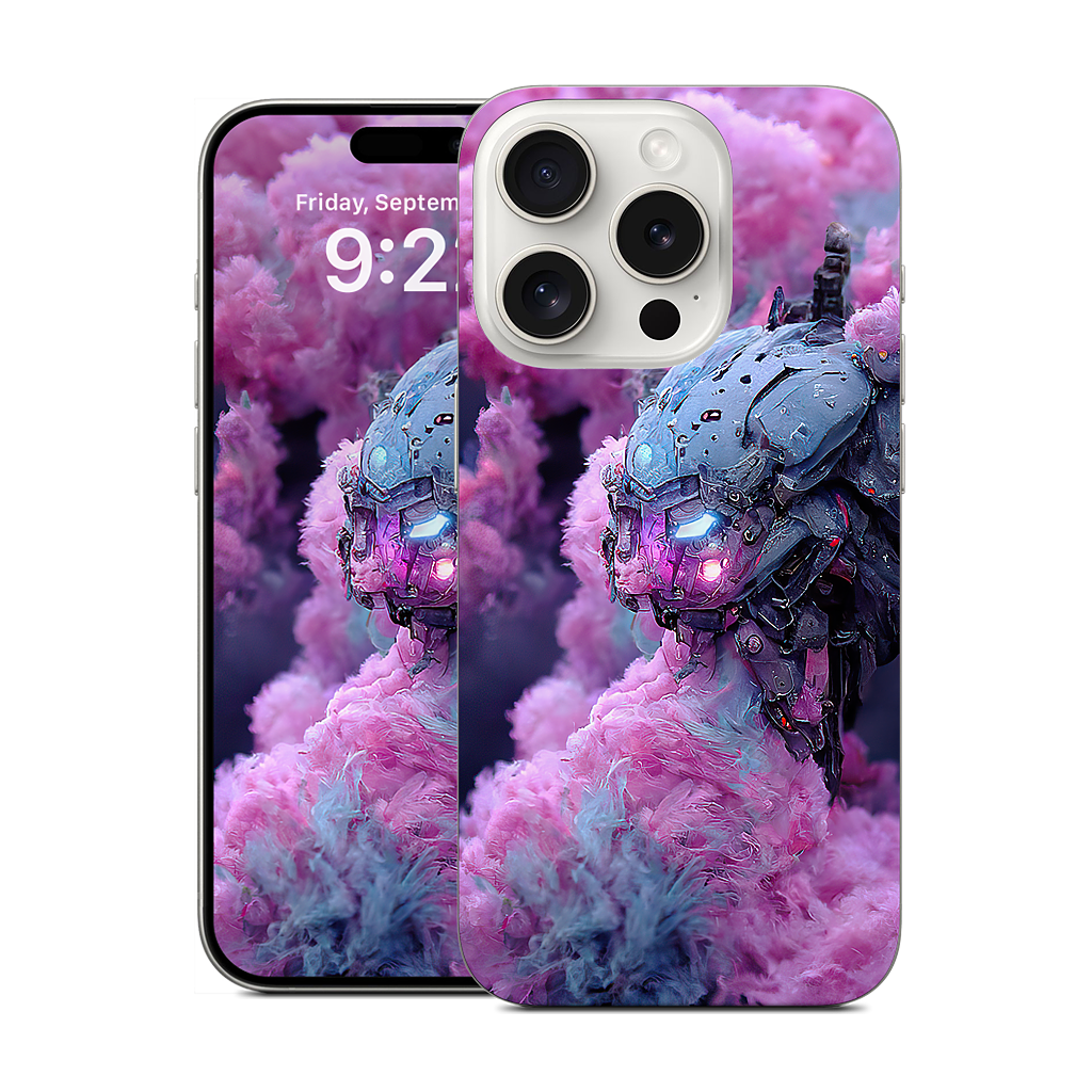 Cotton Candy Mechs iPhone Skin