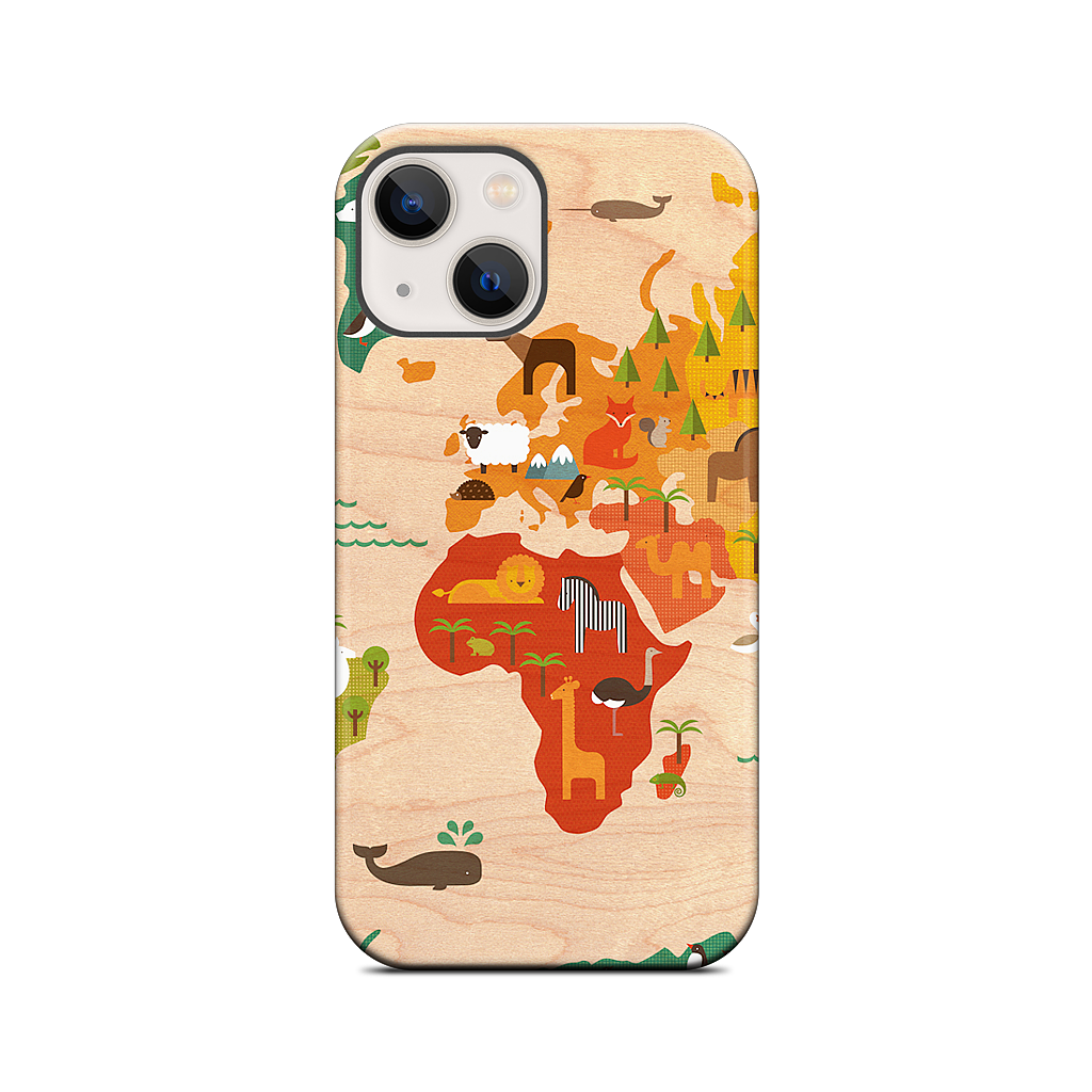 My World iPhone Case