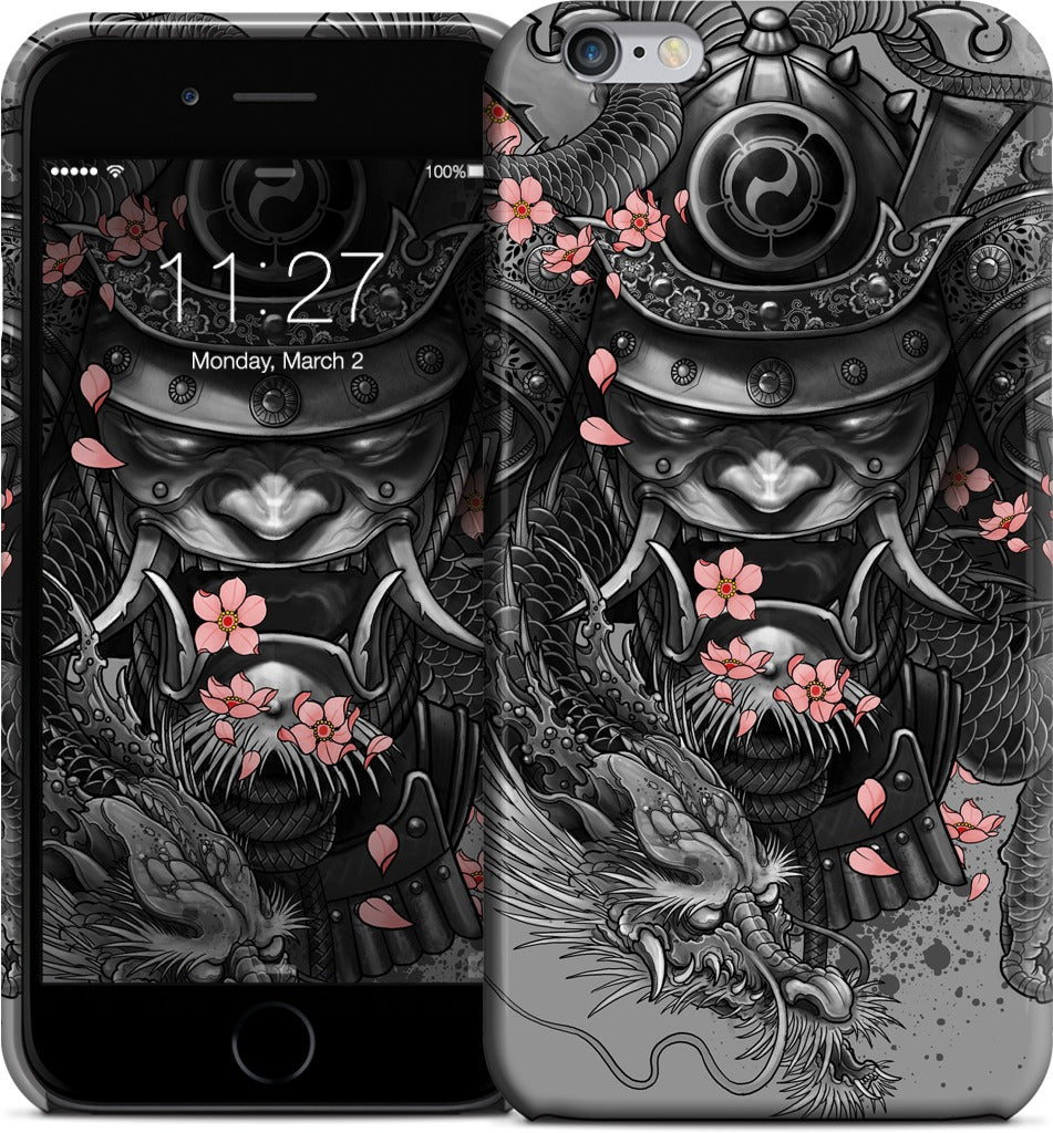 Samurai Dragon iPhone Case