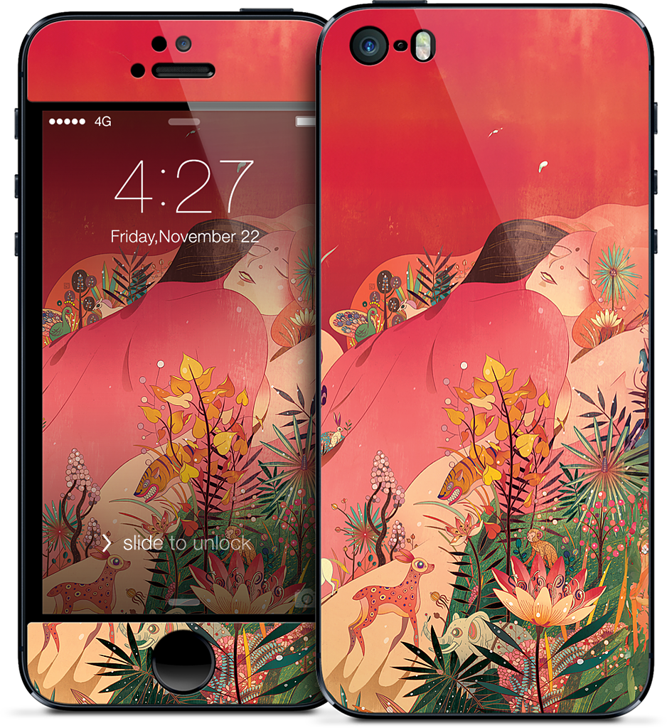 Lovers iPhone Skin