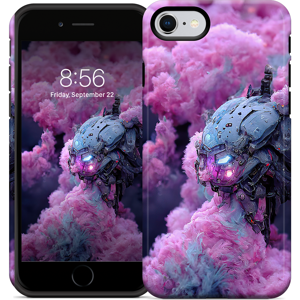 Cotton Candy Mechs iPhone Case