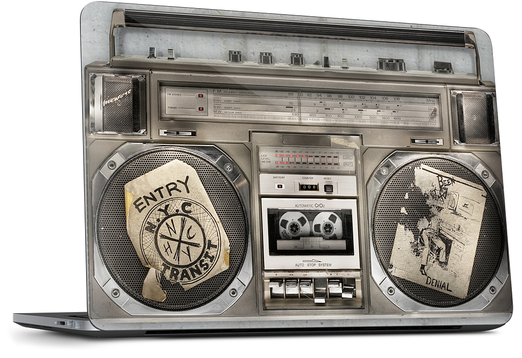 Boombox II Dell Laptop Skin