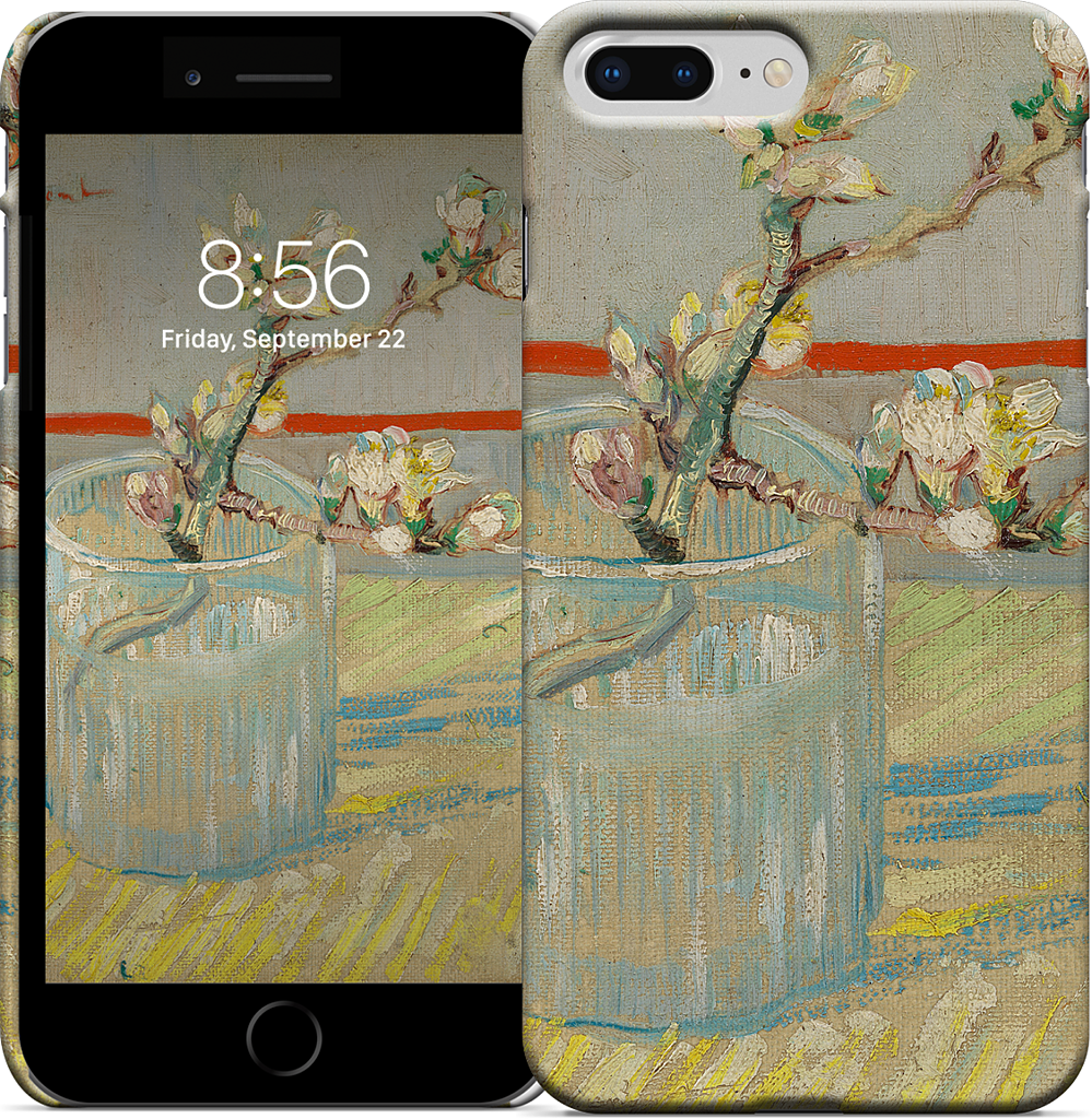 Spring of Flowering Almond in a Glass iPhone Case