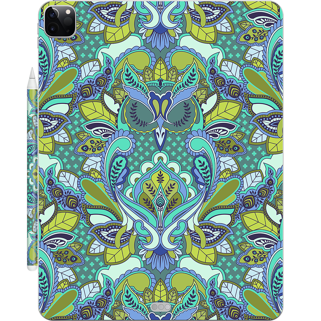 Owl Forget Me Not iPad Skin