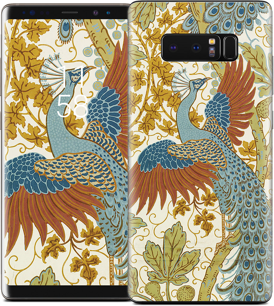 Fig and Peacock Samsung Skin