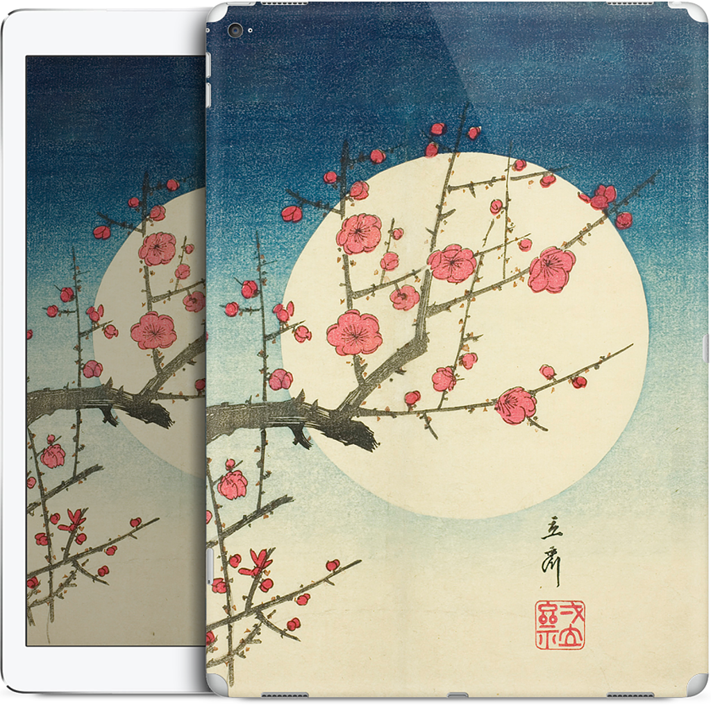 Red Plum Branch iPad Skin