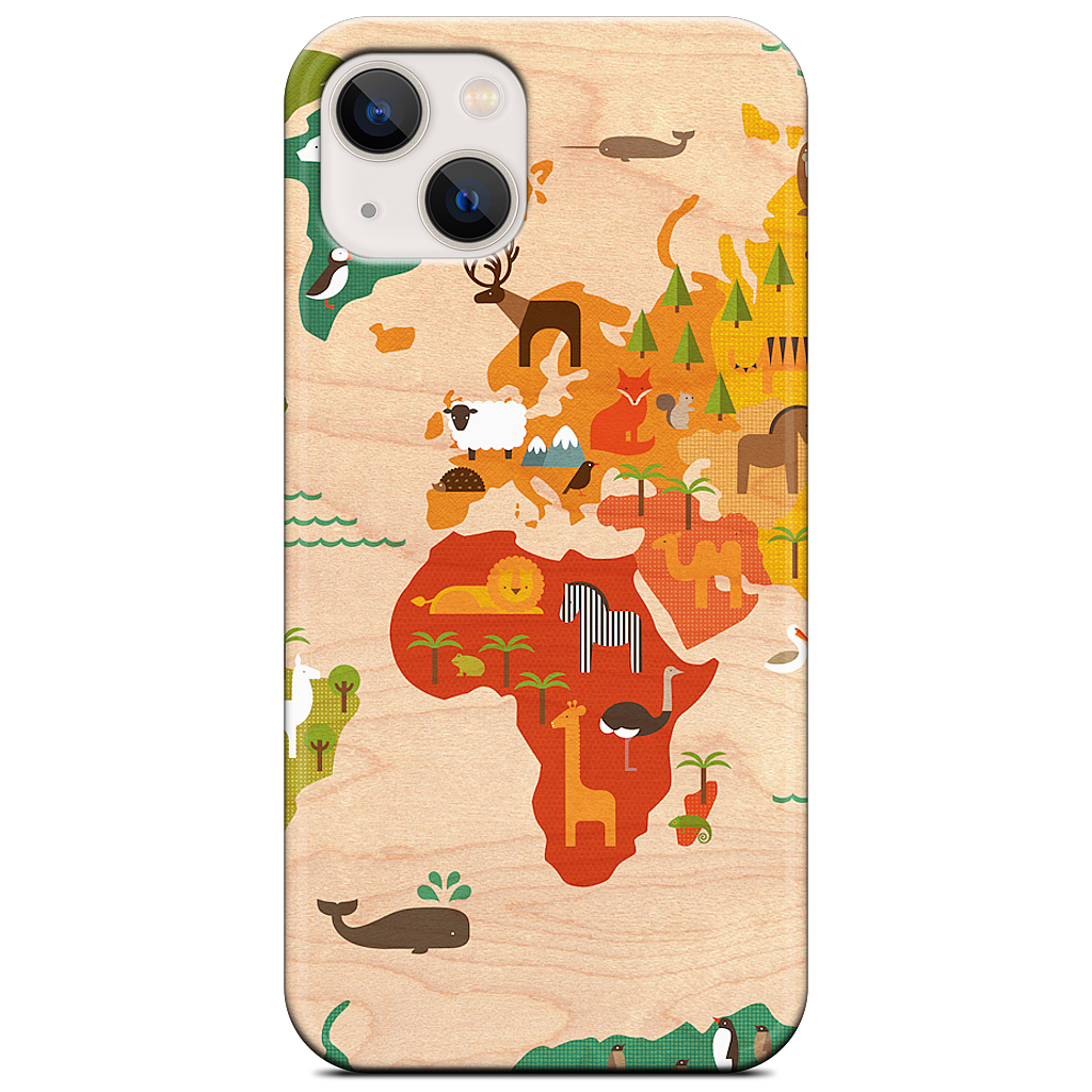 My World iPhone Case