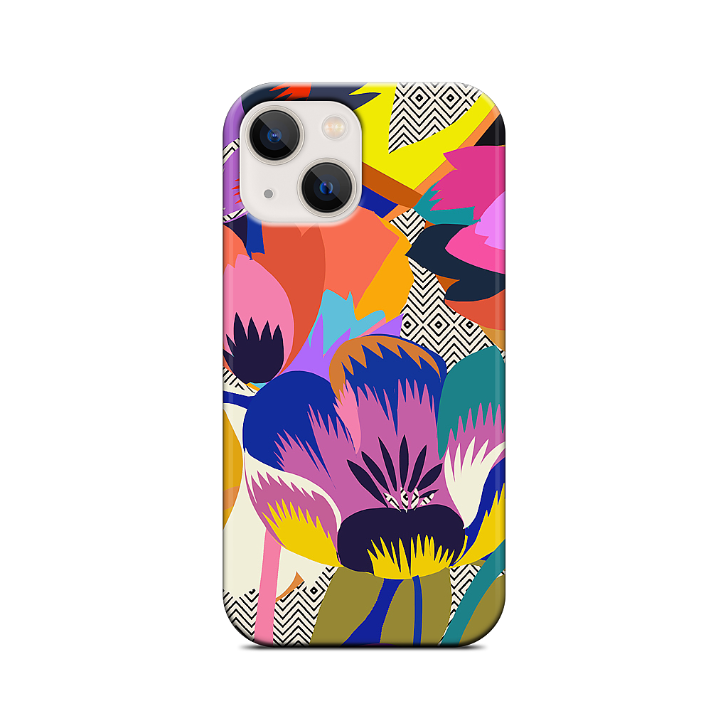 Among the Spring Flowers iPhone Case
