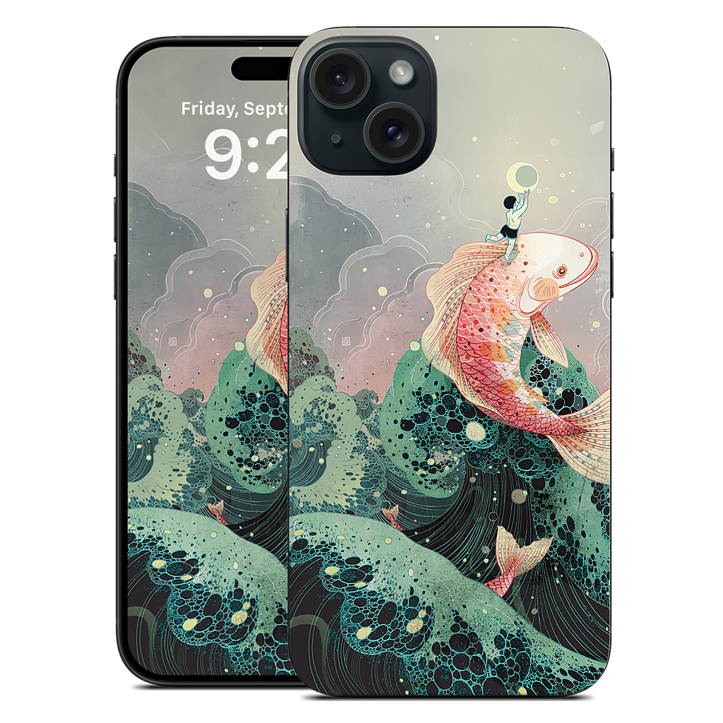 Mooncatcher iPhone Skin