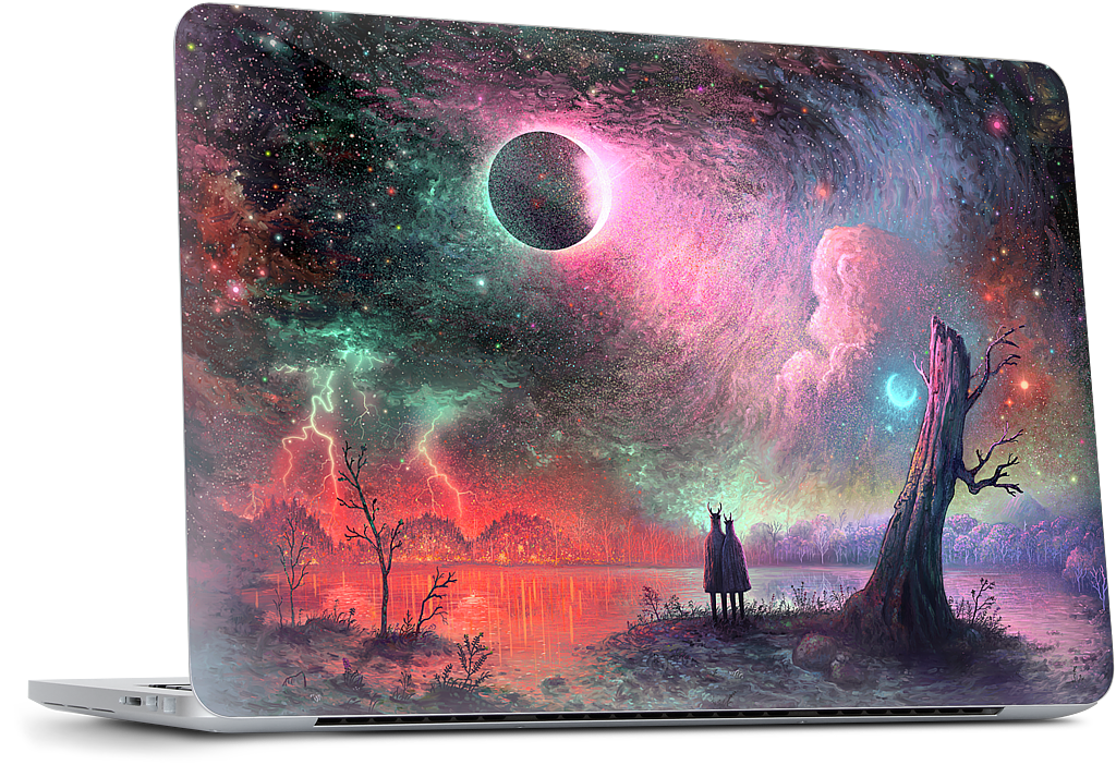 Together Through the Shifting Tides MacBook Skin