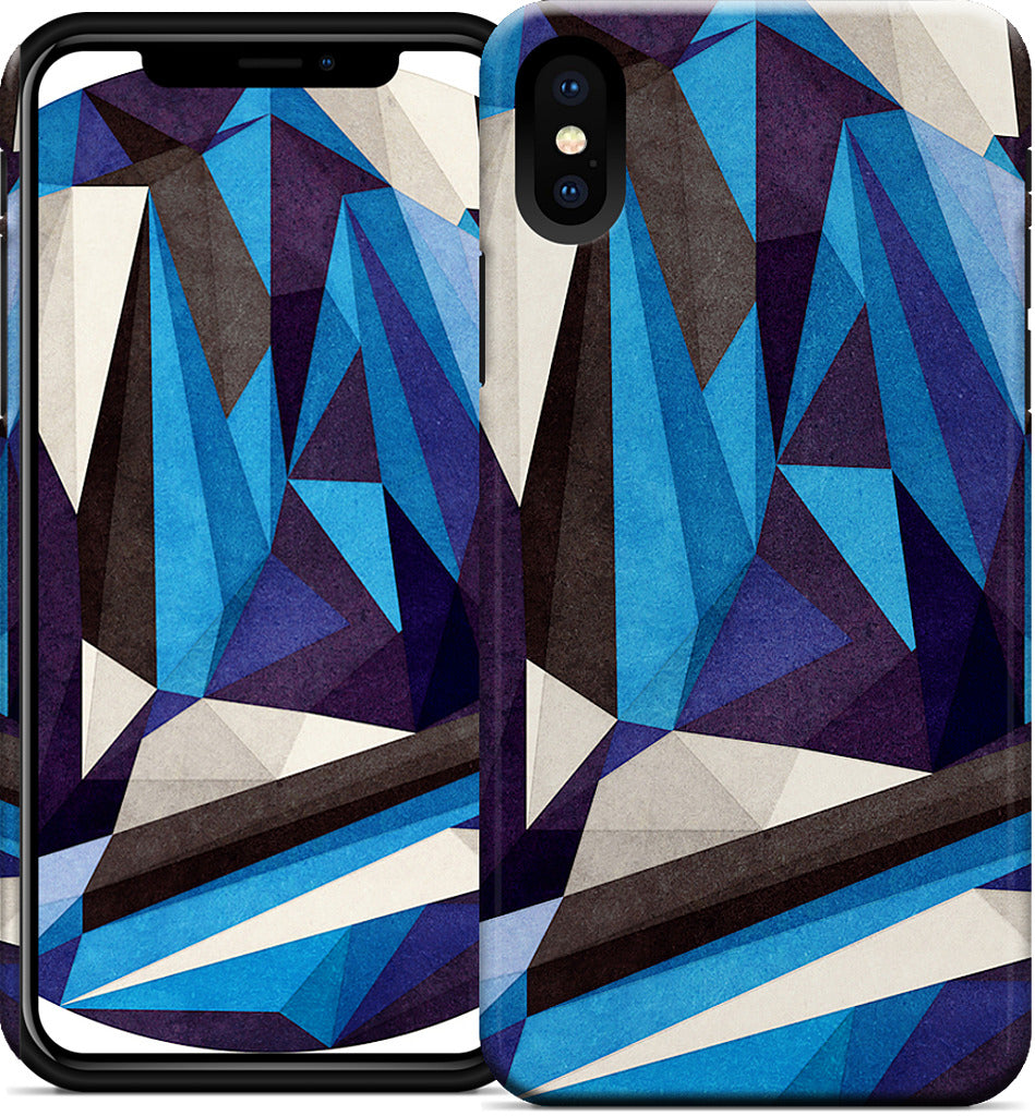 Blue Something iPhone Case